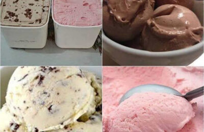 Sorvete Com 3 Ingredientes Muito Refrescante