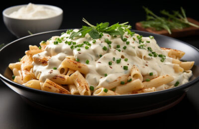 Macarrão Ao Molho Branco Cremoso Fácil E Perfeito Para Qualquer Ocasião