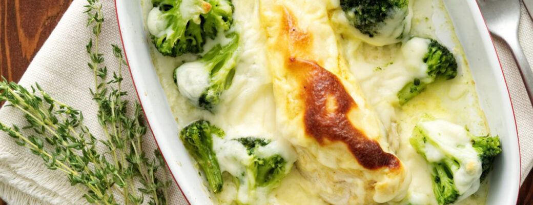 Brócolis Ao Forno Com Creme De Leite Gratinado Como Aquele Das Reuniões De Família