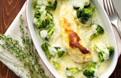 Brócolis Ao Forno Com Creme De Leite Gratinado Como Aquele Das Reuniões De Família