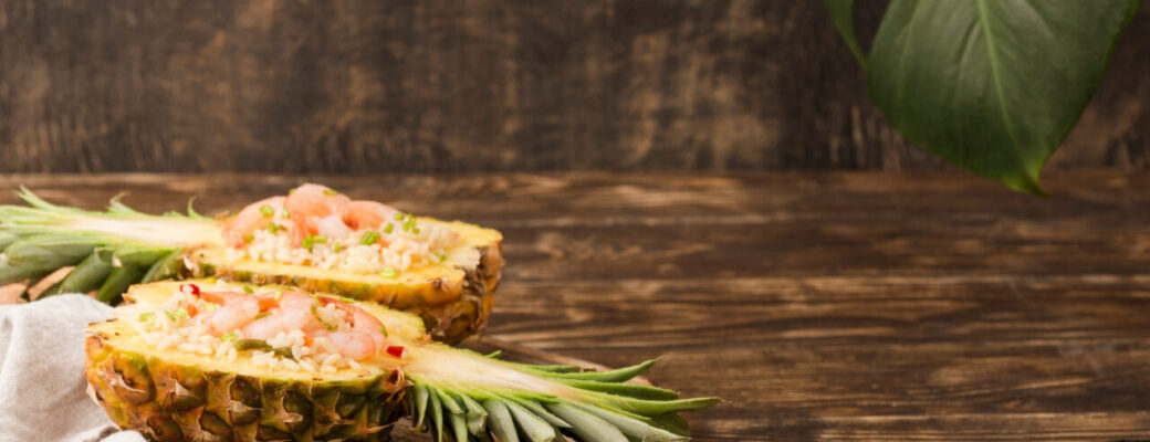 Camarão No Abacaxi Cremoso, Tropical E Cheio De Sabor Para Impressionar