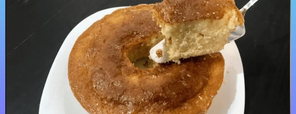 Receita Simples De Bolo De Maizena Fofinho Para O Café Da Tarde....