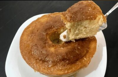 Receita Simples De Bolo De Maizena Fofinho Para O Café Da Tarde....
