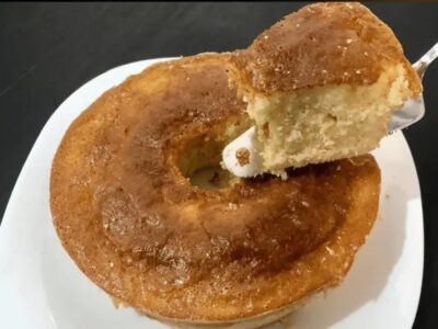 Receita Simples De Bolo De Maizena Fofinho Para O Café Da Tarde....
