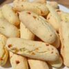 Biscoito De Polvilho Crocante Com Creme De Leite E Queijo....
