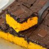 Bolo De Cenoura Com Brownie