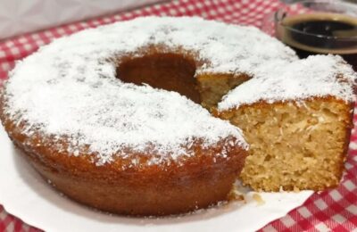 Bolo De Coco Sem Ovos, Fofinho E Fácil, Feito à Mão....