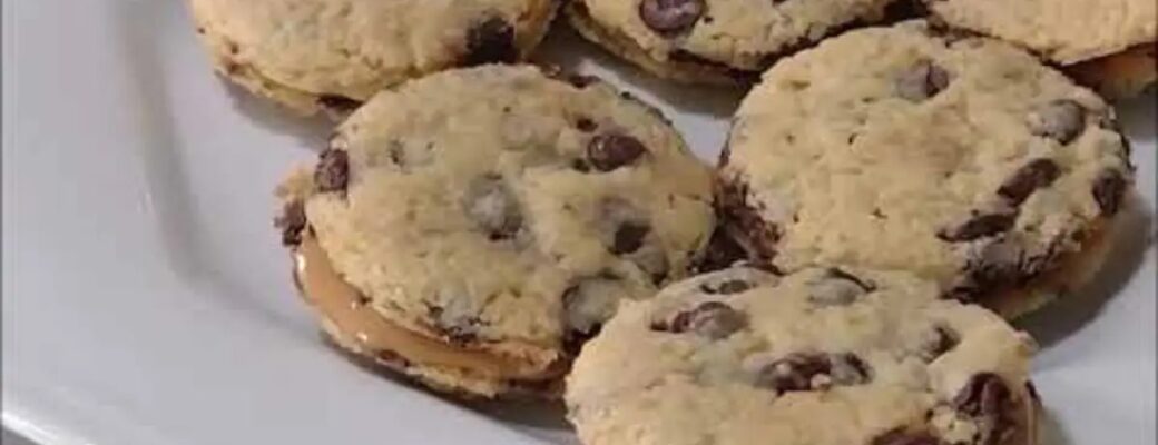 Cookies Recheados Com Doce De Leite Cremoso São Irresistíveis, Fáceis De Fazer E Ideais Para...