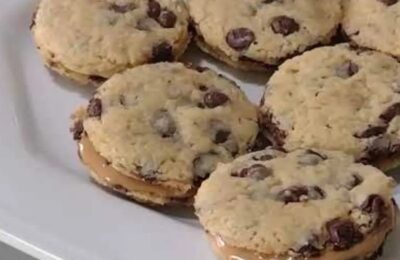 Cookies Recheados Com Doce De Leite Cremoso São Irresistíveis, Fáceis De Fazer E Ideais Para...