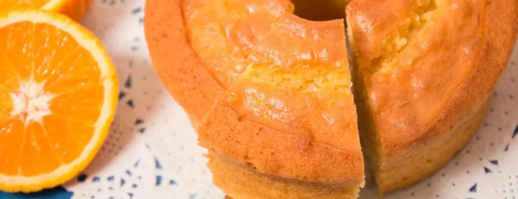 Receita Simples E Leve De Bolo De Laranja Sem óleo Nem Manteiga....