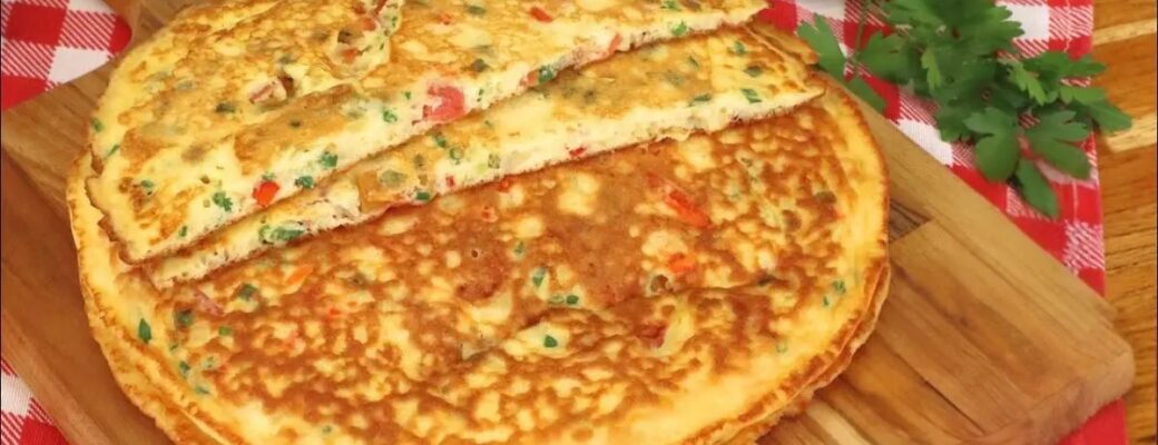 Essa Omelete Diferentona Fica Alta, Fofinha E Rende Muito