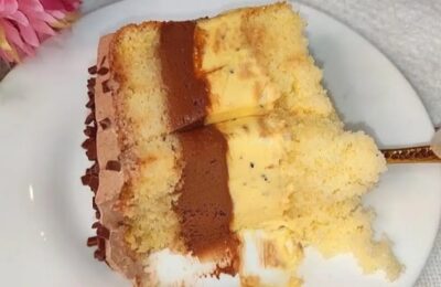 Bolo Gelado Com Mousse Dupla, Refrescante E Perfeito Para Vender....