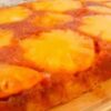 Bolo De Abacaxi Invertido, úmido E Caramelizado, Feito Com Ingredientes Simples....
