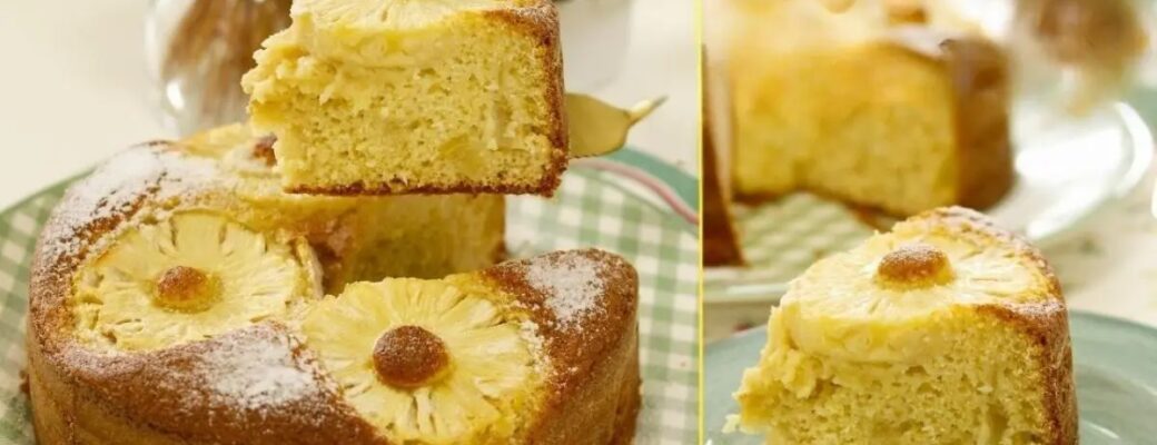 Esse Bolo De Abacaxi Com Pedacinhos Vai Te Surpreender De Tão Úmido