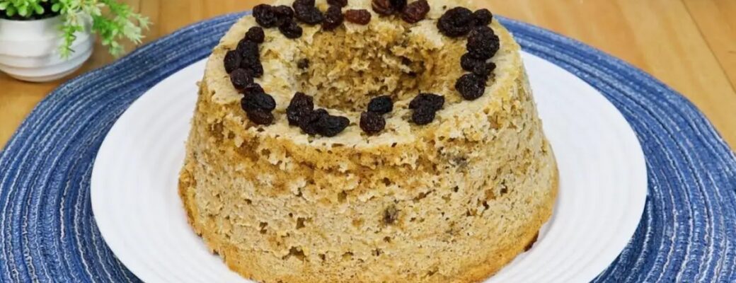 Bolo Saudável De Banana Com Aveia, Sem Farinha E Sem Açúcar....