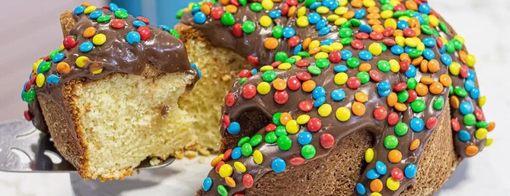 Esse É O Bolo De Iogurte Com Brigadeiro Que Está Bombando