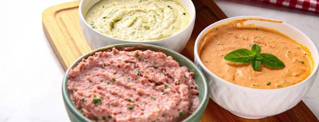 Três Receitas Simples De Patê Para Petiscos E Lanches Rápidos....