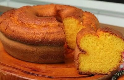 Este Bolo De Laranja Com Cenoura é Feito No Liquidificador E Fica Incrivelmente Fofo