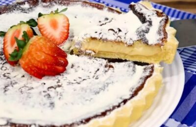 Torta Cremosa De Doce De Leite, Feita Só Com 3 Ingredientes....