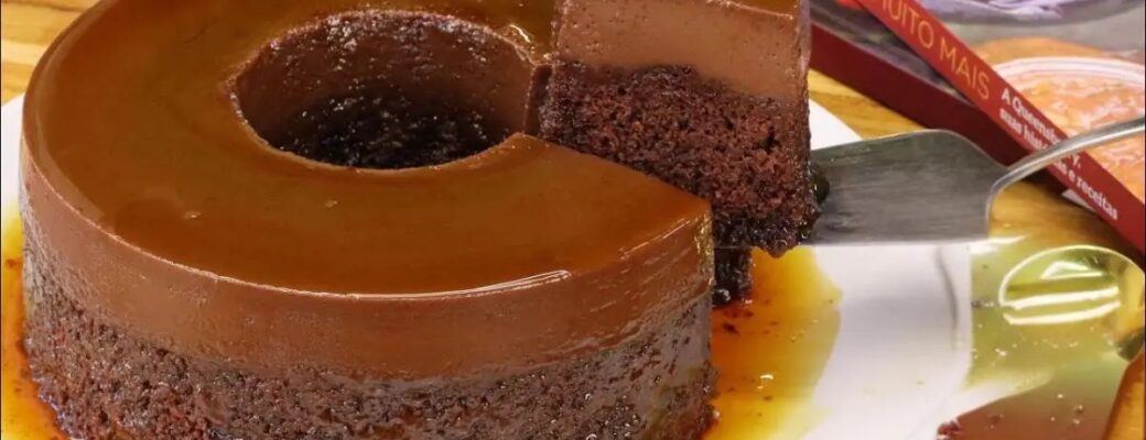 O Bolo Pudim De Chocolate Que Se Separa Sozinho No Forno