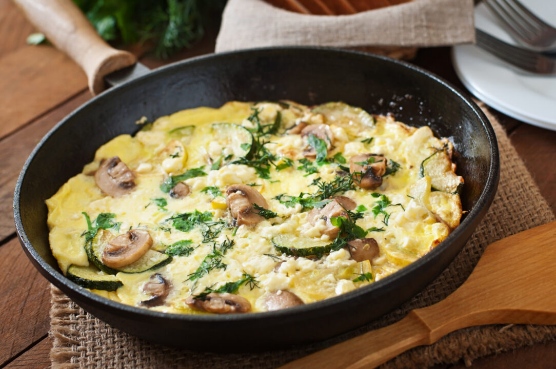 Omelete com sabor de praticidade e o aconchego das refeições rápidas e deliciosas