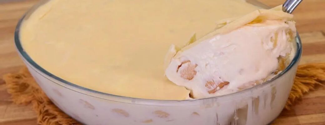 Pavê De Abacaxi Cremoso Com Chocolate Branco, Leve E Gelado....
