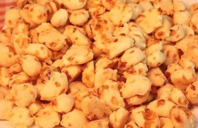 Pipoca De Queijo Crocante Com Polvilho, Fácil E Perfeita Pro Lanche....