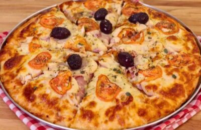 Pizza Caseira Sem Sujeira