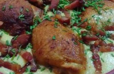 Aprenda A Fazer Sobrecoxa Assada Com Creme De Milho, Uma Receita Simples E Deliciosa Para...