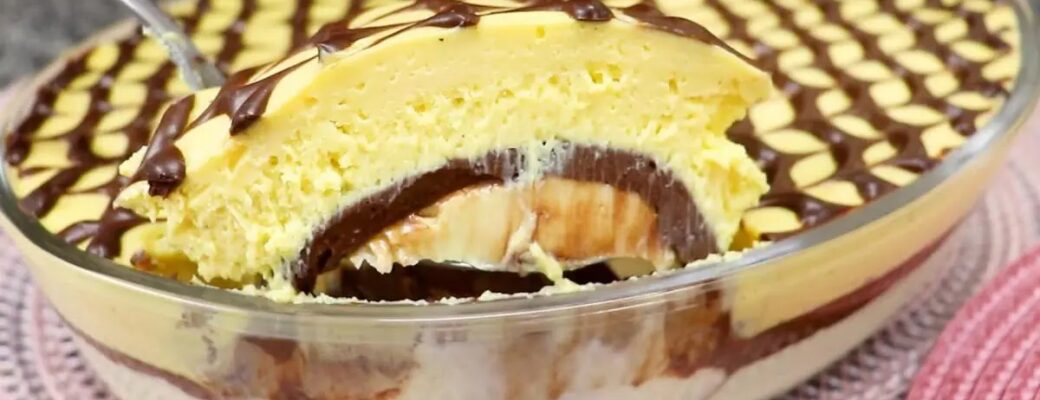 Camadas Cremosas De Maracujá, Chocolate E Leite Ninho....