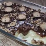 A Sobremesa Na Travessa De Sonho De Valsa é Cremosa, Fácil E Perfeita Para Festas....