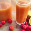 Suco Natural De Laranja Com Acerola Refrescante
