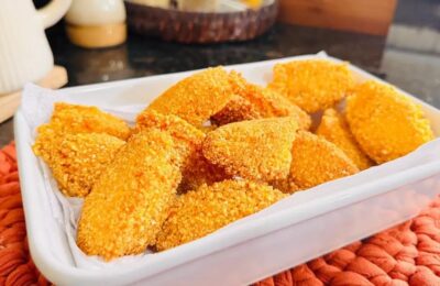 Bolinho De Milho Com Farinha De Cuscuz Simples E Crocante....