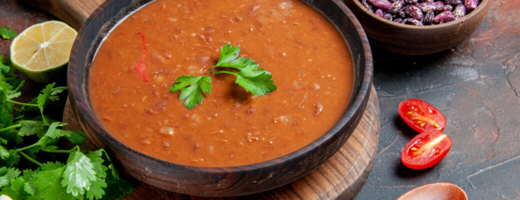 Caldo De Feijão Batido No Liquidificador Que Aquece O Coração