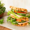 Sanduíche Natural Fácil, Leve E Delicioso Perfeito Para Lanches, Piqueniques E Refeições Rápidas