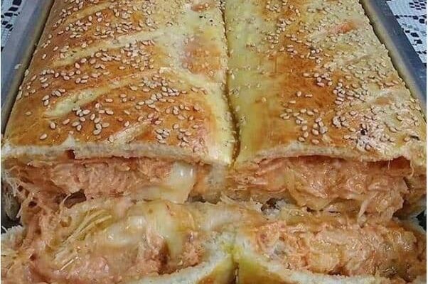 Pão Recheado Frango E Requeijão Este Vai Te Surpreender
