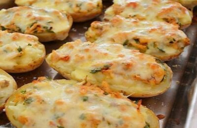 Receita De Batata Assada Com Frango Cremoso Em 3 Passos Fáceis