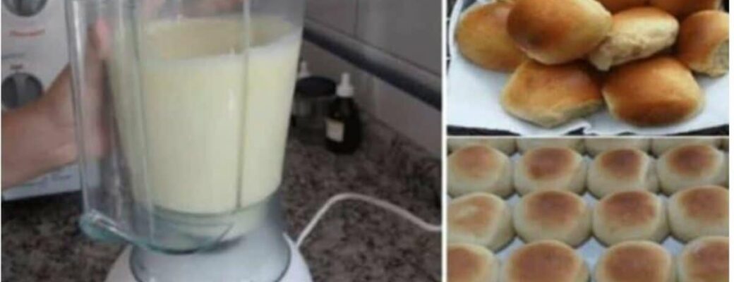 NO LIQUIDIFICADOR Esse Pãozinho EU AMO é Muito Macio