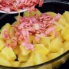 Batata Com Presunto Ao Forno Cremoso Delícia é Simples E Irresistível, Com Molho Branco E...