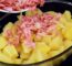 Batata Com Presunto Ao Forno Cremoso Delícia é Simples E Irresistível, Com Molho Branco E...