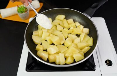 A Receita De Batata Cremosa Na Frigideira Com Queijo é Fácil, Rápida E Cheia De...