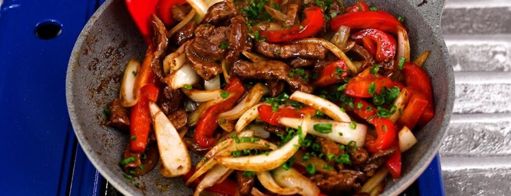 Aprenda A Fazer O Bife Acebolado Com Pimentão Cremoso, Uma Receita Simples E Deliciosa Para...