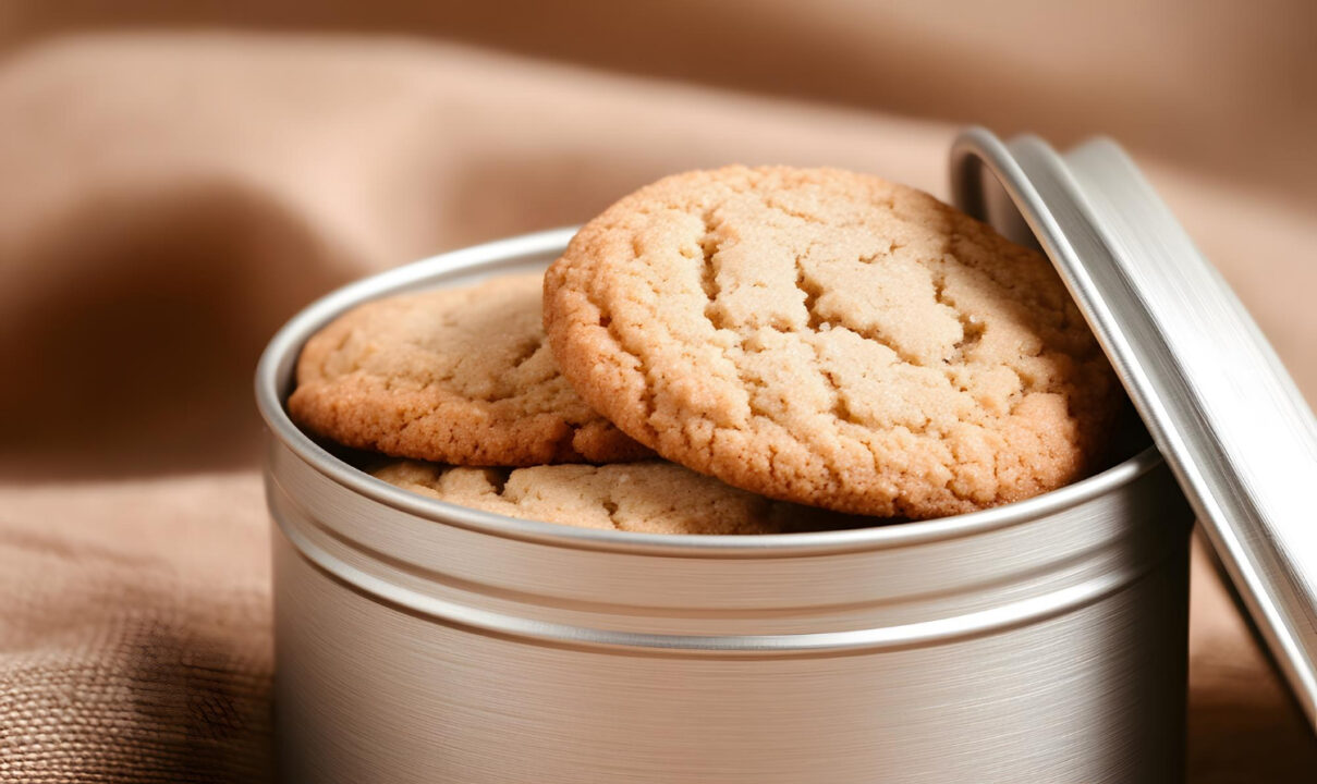 Biscoito em lata com sabor de casa de vó e cheiro de infância