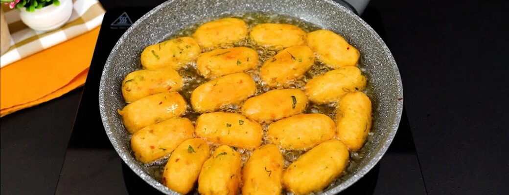 O Bolinho De Batata Crocante Com Toque Especial é Perfeito Para Lanches Rápidos, Simples E...