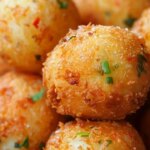Bolinho De Batata Frito Redondo Crocante E Irresistível
