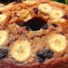 Aprenda A Fazer O Bolo De Banana Fofinho Com Uvas Passas, Uma Receita Saudável, Simples...