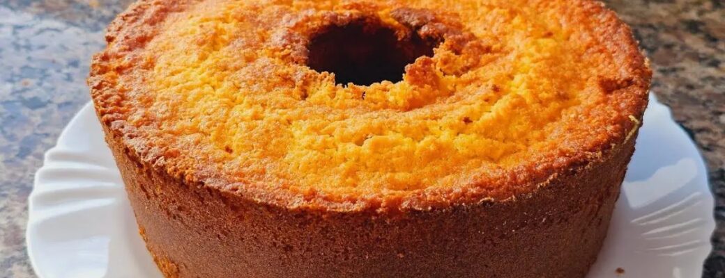 Bolo De Laranja Sem Leite E Sem Trigo