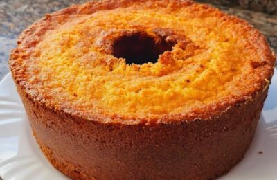 Bolo De Laranja Sem Leite E Sem Trigo