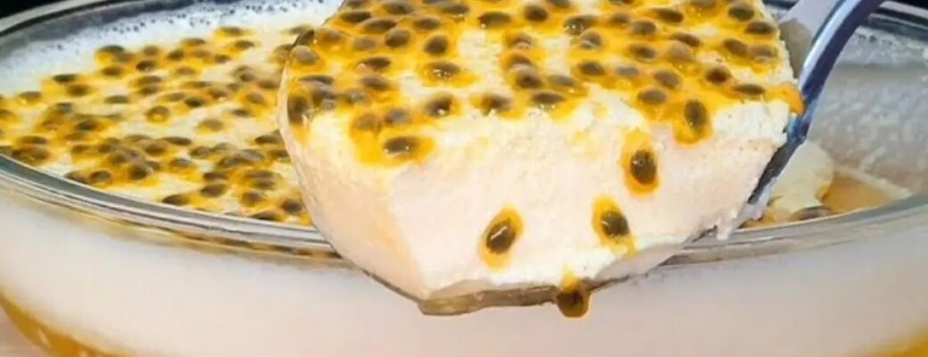 Mousse De Maracujá Fácil, Leve E Sem Leite Condensado....