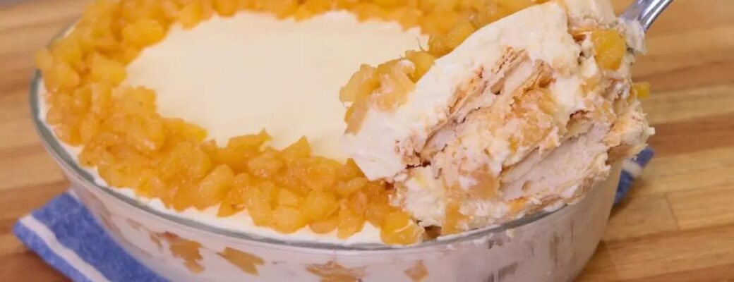 Pavê Gelado, Fácil E Cremoso Com Creme Que Não Vai Ao Fogo....